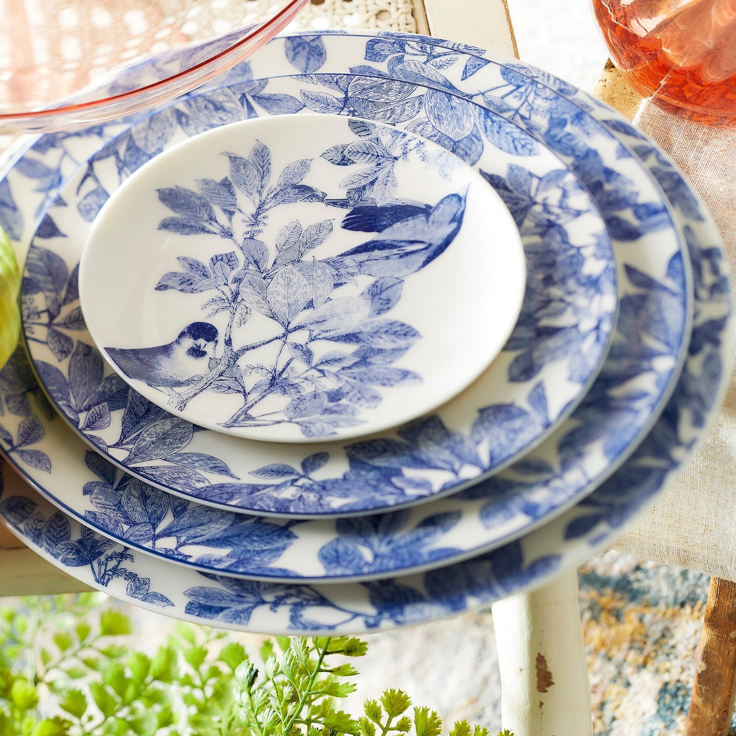Arbor Rimmed Salad Plate
